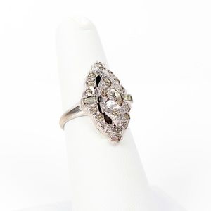 SOLD Vintage Silver Cocktail Ring 💍✨